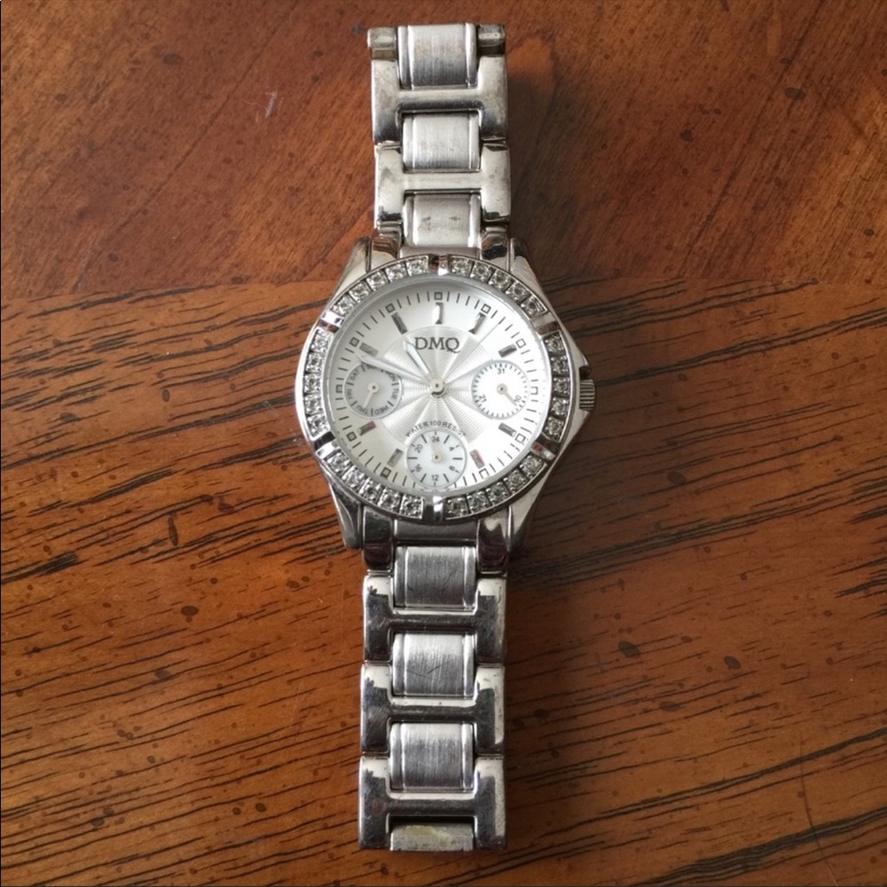 Diamonique ladies watch